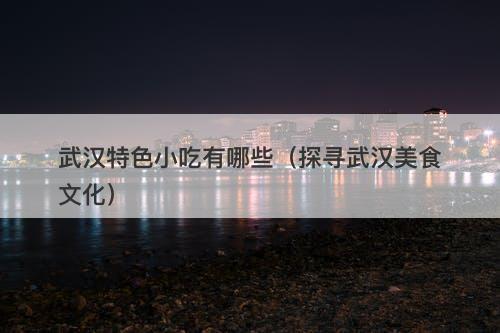 武汉特色小吃有哪些（探寻武汉美食文化）