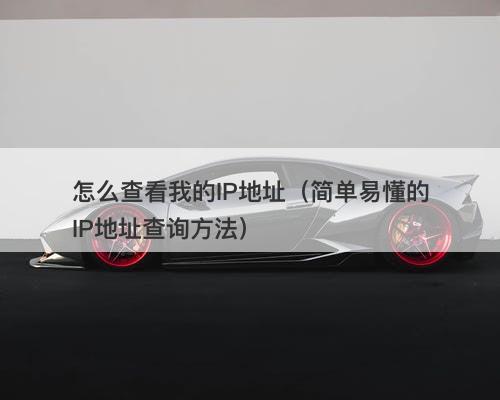 怎么查看我的IP地址（简单易懂的IP地址查询方法）