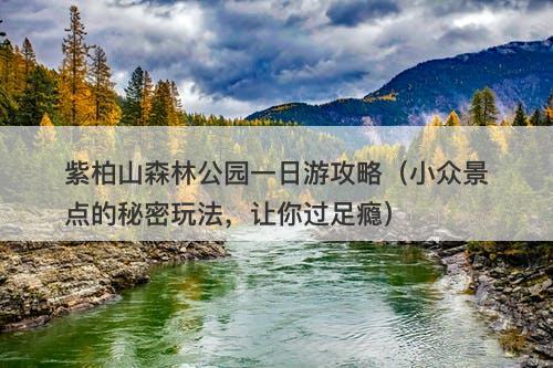紫柏山森林公园一日游攻略(小众景点的秘密玩法,让你过足瘾)-图1 紫柏山森林公园一日游攻略(小众景点的秘密玩法,让你过足瘾)-图1