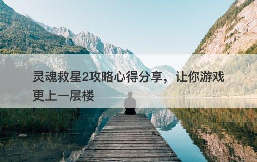 灵魂救星2攻略心得分享，让你游戏更上一层楼