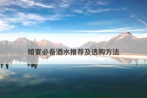 婚宴必备酒水推荐及选购方法