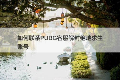 如何联系PUBG客服解封绝地求生账号