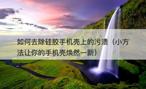 如何去除硅胶手机壳上的污渍（小方法让你的手机壳焕然一新）