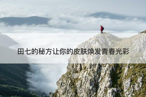 田七的秘方让你的皮肤焕发青春光彩