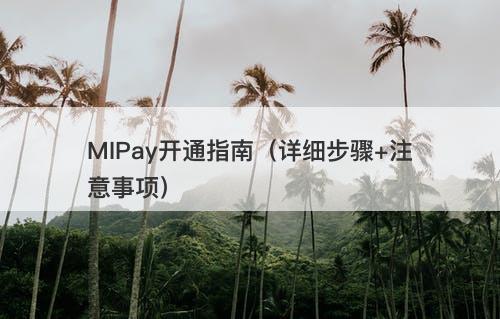 MIPay开通指南（详细步骤+注意事项）