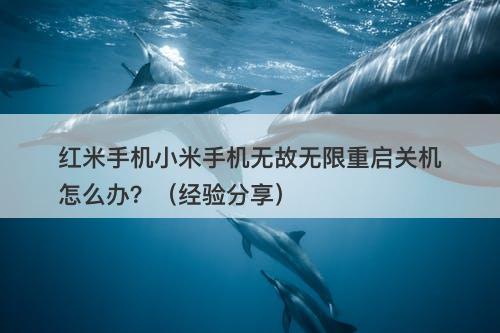 红米手机小米手机无故无限重启关机怎么办？（经验分享）