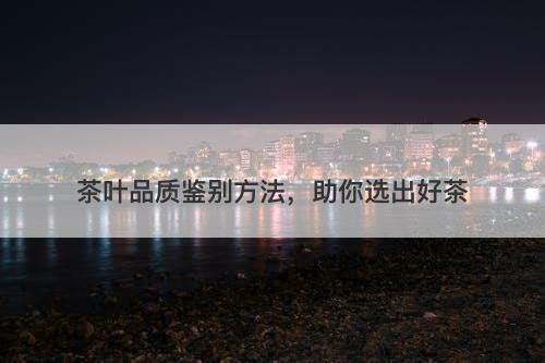 茶叶品质鉴别方法，助你选出好茶