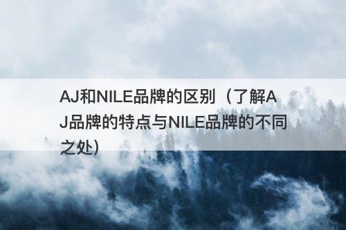 AJ和NILE品牌的区别（了解AJ品牌的特点与NILE品牌的不同之处）