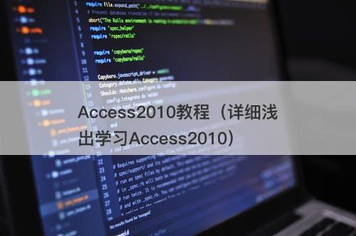 Access2010教程（详细浅出学习Access2010）