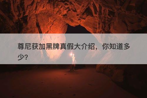 尊尼获加黑牌真假大介绍，你知道多少？