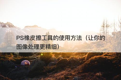 PS橡皮擦工具的使用方法（让你的图像处理更精细）