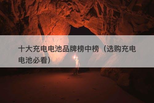 十大充电电池品牌榜中榜（选购充电电池必看）