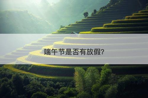 端午节是否有放假？