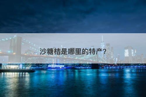 沙糖桔是哪里的特产？-图1