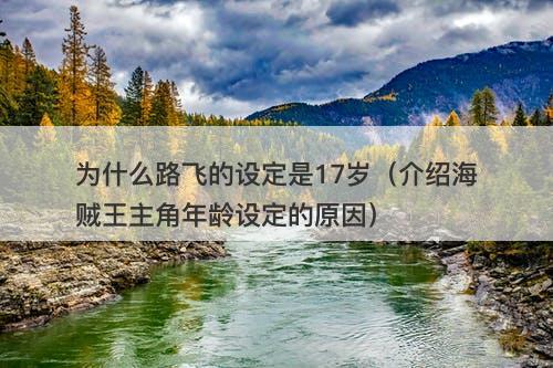 为什么路飞的设定是17岁（介绍海贼王主角年龄设定的原因）