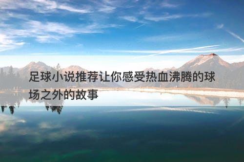 足球小说推荐让你感受热血沸腾的球场之外的故事