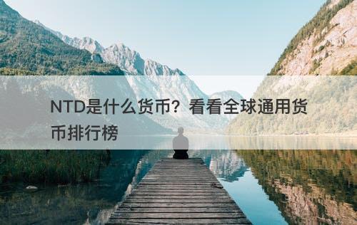 NTD是什么货币？看看全球通用货币排行榜