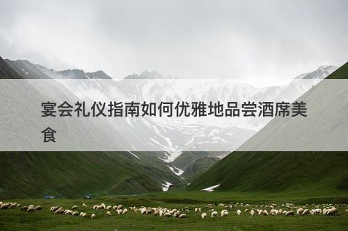 宴会礼仪指南如何优雅地品尝酒席美食