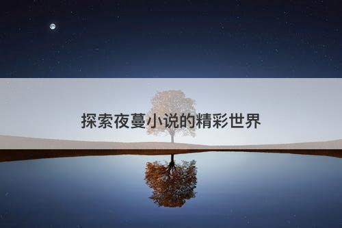 探索夜蔓小说的精彩世界