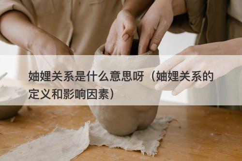 妯娌关系是什么意思呀(妯娌关系的定义和影响因素)