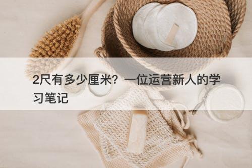 2尺有多少厘米？一位运营新人的学习笔记-图1