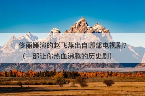 佟丽娅演的赵飞燕出自哪部电视剧？（一部让你热血沸腾的历史剧）