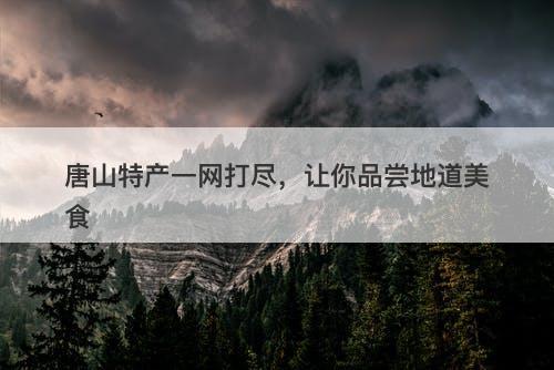 唐山特产一网打尽，让你品尝地道美食