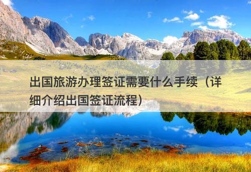 出国旅游办理签证需要什么手续（详细介绍出国签证流程）-图1