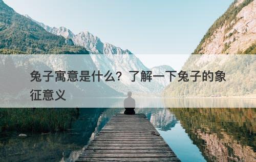 兔子寓意是什么？了解一下兔子的象征意义
