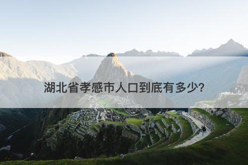 湖北省孝感市人口到底有多少？