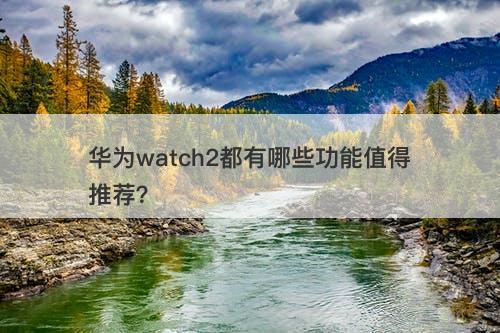 华为watch2都有哪些功能值得推荐？-图1