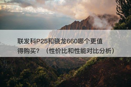 联发科P25和骁龙660哪个更值得购买？（性价比和性能对比分析）-图1