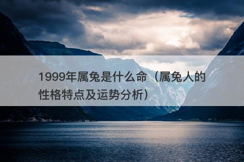 1999年属兔是什么命（属兔人的性格特点及运势分析）