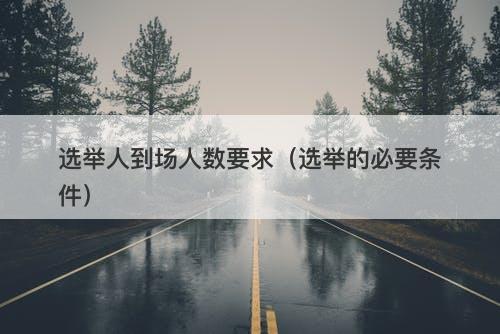 选举人到场人数要求（选举的必要条件）