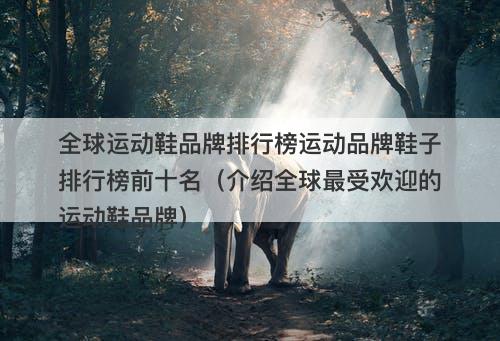 全球运动鞋品牌排行榜运动品牌鞋子排行榜前十名（介绍全球最受欢迎的运动鞋品牌）