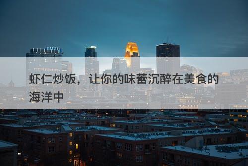 虾仁炒饭,让你的味蕾沉醉在美食的海洋中