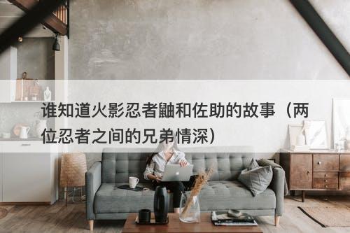 谁知道火影忍者鼬和佐助的故事（两位忍者之间的兄弟情深）