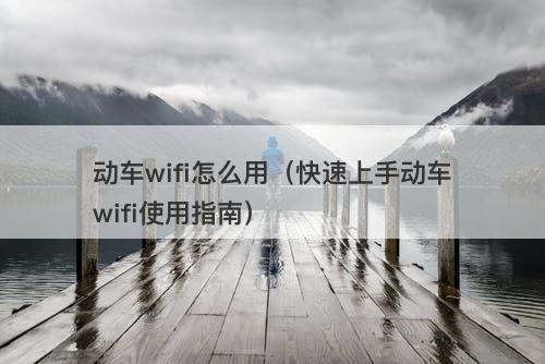 动车wifi怎么用（快速上手动车wifi使用指南）