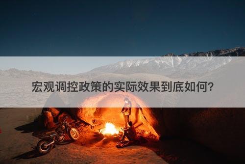 宏观调控政策的实际效果到底如何？