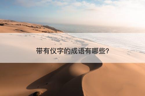 带有仪字的成语有哪些？