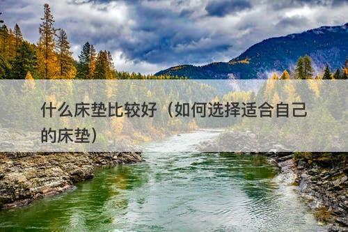 什么床垫比较好（如何选择适合自己的床垫）