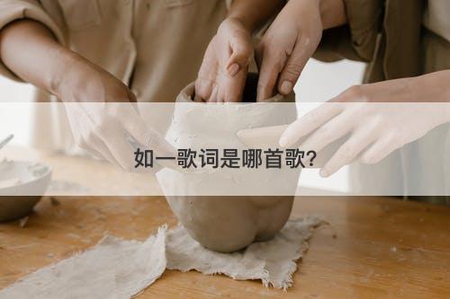 如一歌词是哪首歌？