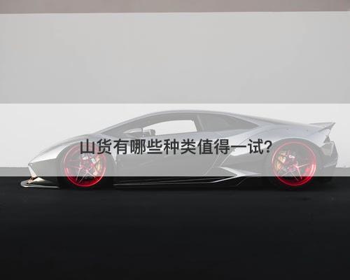 山货有哪些种类值得一试？