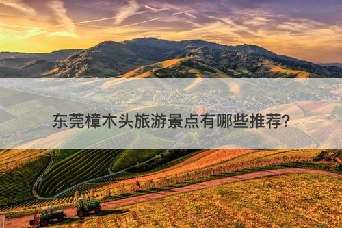 东莞樟木头旅游景点有哪些推荐？