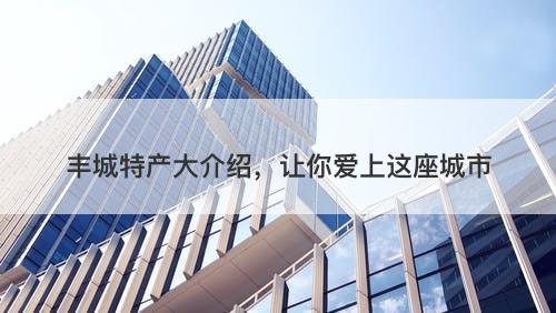 丰城特产大介绍，让你爱上这座城市