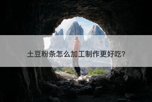 土豆粉条怎么加工制作更好吃？