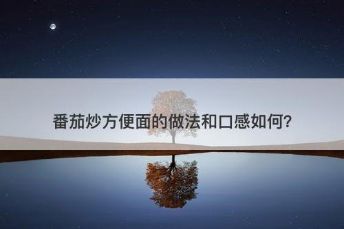 番茄炒方便面的做法和口感如何？