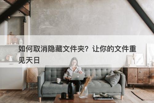 如何取消隐藏文件夹？让你的文件重见天日