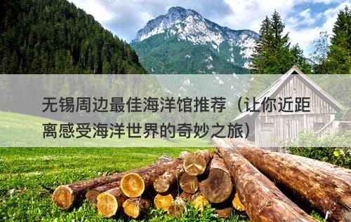 无锡周边最佳海洋馆推荐（让你近距离感受海洋世界的奇妙之旅）
